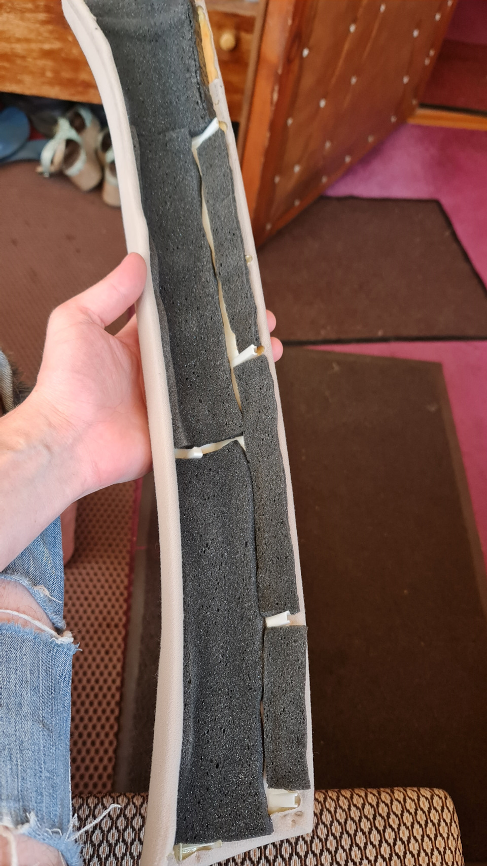 Химчистка дома + Шумка обшивки — Toyota Land Cruiser 100, 4,9 л, 2003 ...