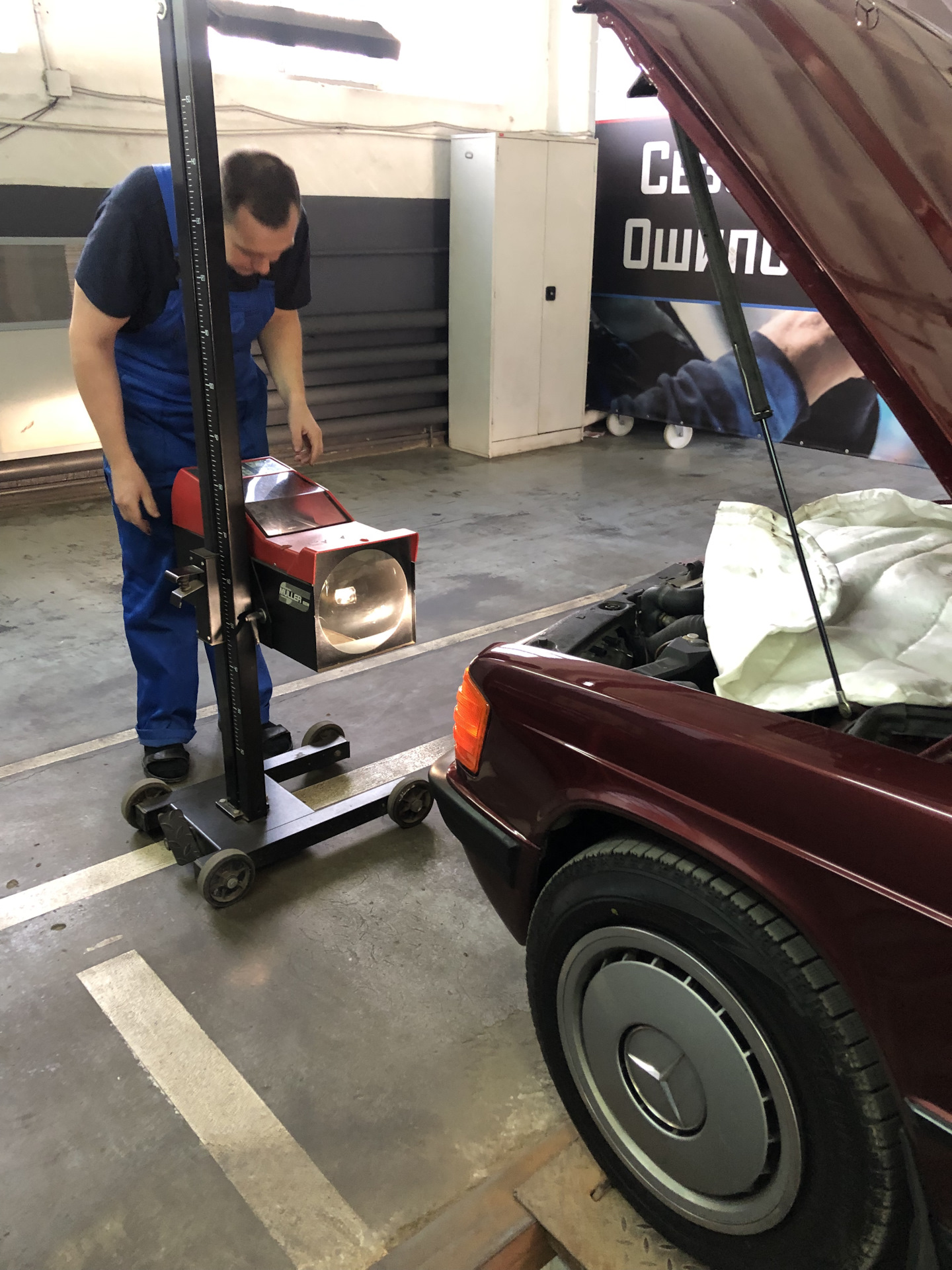 Настройка фар и Иерихонские трубы старого дизеля — Mercedes-Benz 190 ...