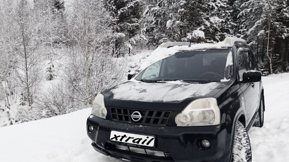 Nissan X-Trail 170 черных лошадок
