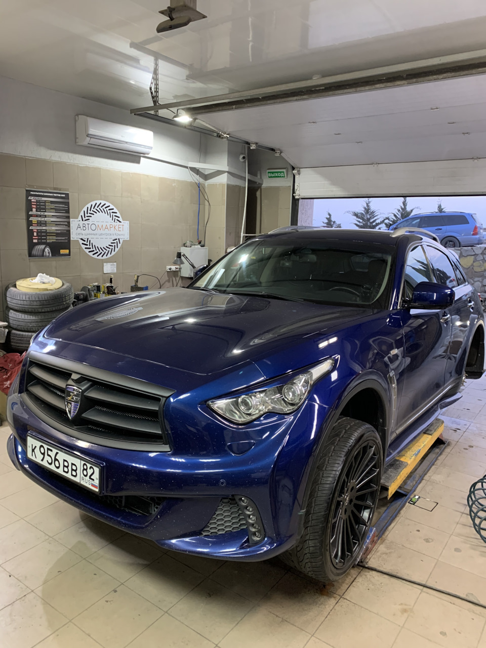 Очень непривычно — Infiniti FX (2G)