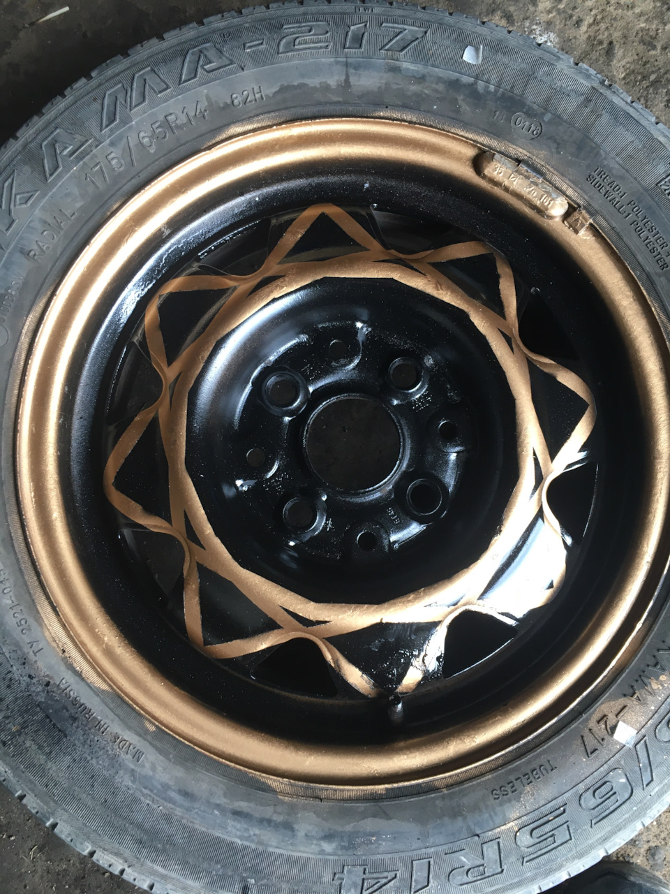 Штампованный диск 14 ауди б3 — Audi 80 (B3), 1,8 л, 1989 года ...