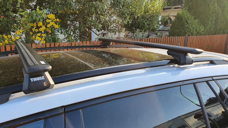 20. Поперечины Thule Wing Bar Evo — Skoda Superb Mk3, 1,5 л, 2020 года ...