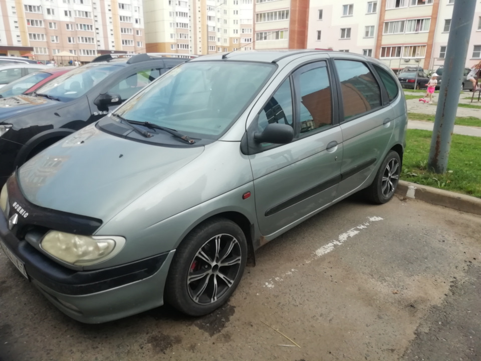 Летние шины на литьё. — Renault Megane Scenic, 1,6 л, 1998 года ...