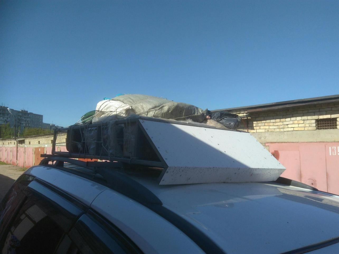 Куплен самодельный экспедиционный багажник -4000р — Nissan Mistral, 2,7 ...