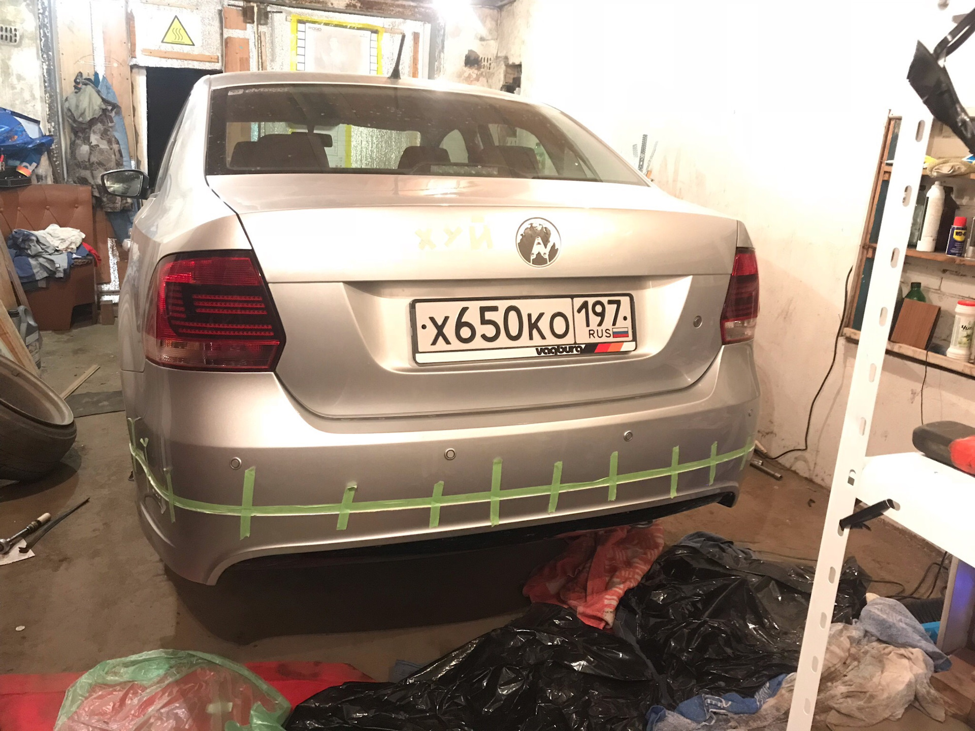 Преображение зада. Первый в мире уникальный дактейл на поло — Volkswagen  Polo Sedan, 1,6 л, 2011 года | тюнинг | DRIVE2