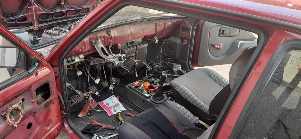 Замена проводки… Продолжение следует… — ЗАЗ 1102, 1,2 л, 2002 года ...