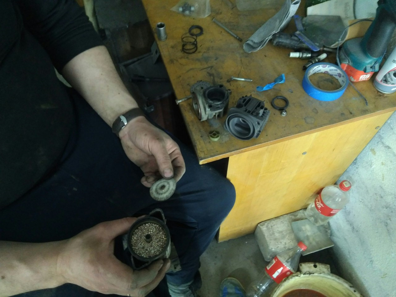 5.Ремонт пневмо-компресора — Audi Allroad (C5), 2,5 л, 2002 года ...