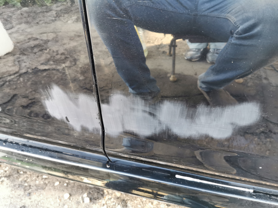 Полировка глубоких царапин от ДТП. Негодяи, буратины. — Ford Focus ...