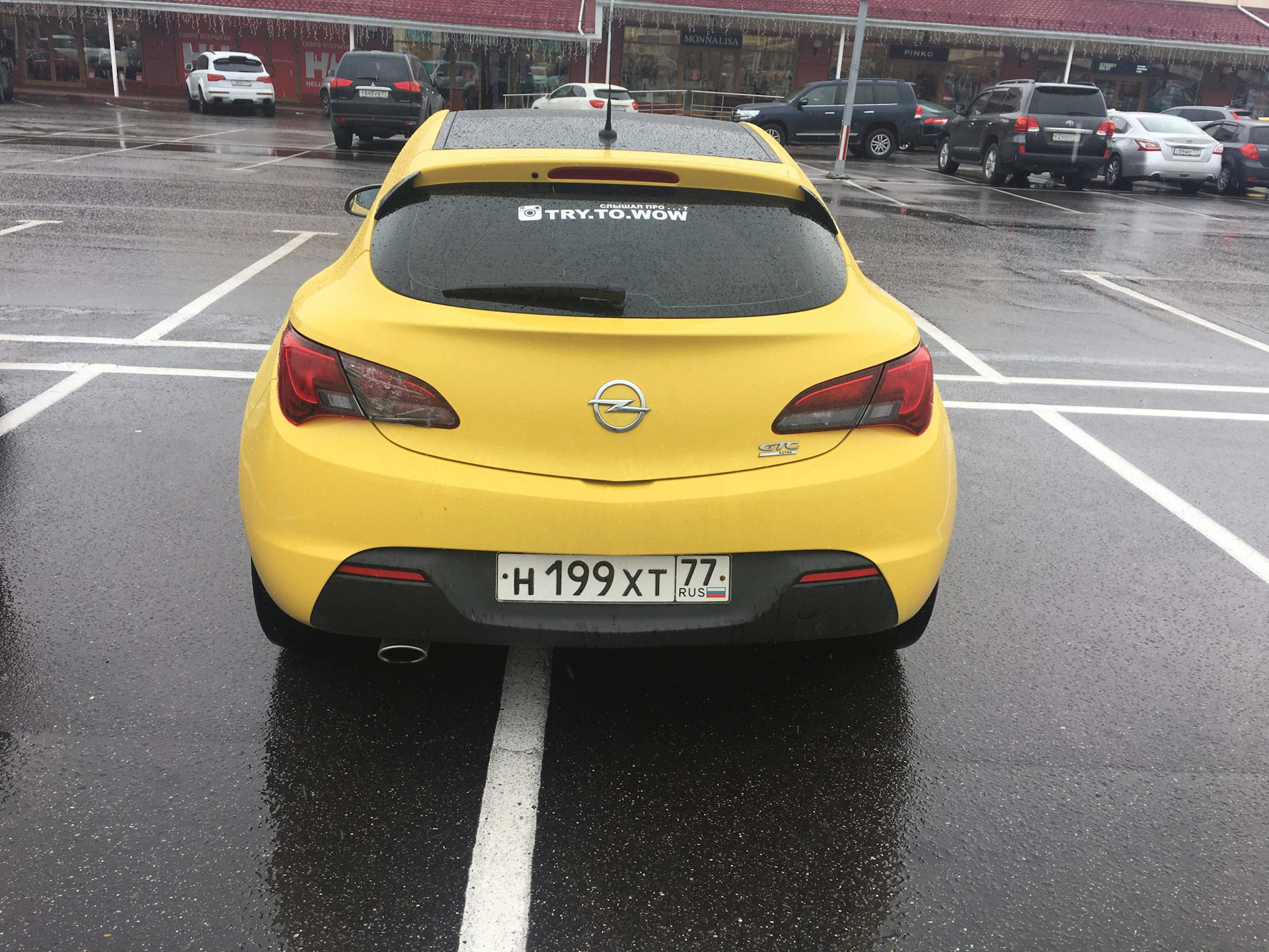 Astra j GTC багажник