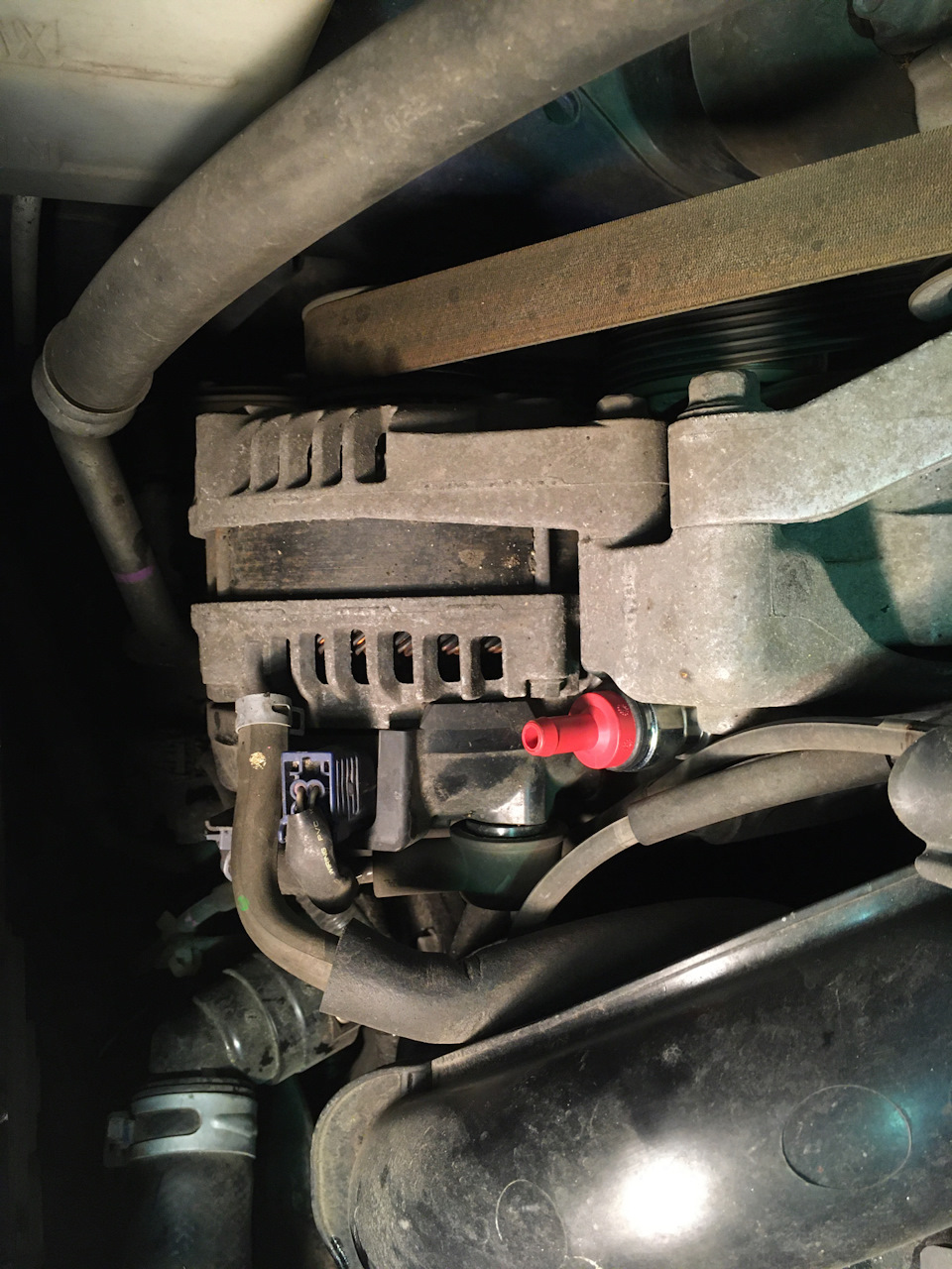 Клапан PCV от K24A3 — Honda Accord (8G), 2,4 л, 2011 года просто так