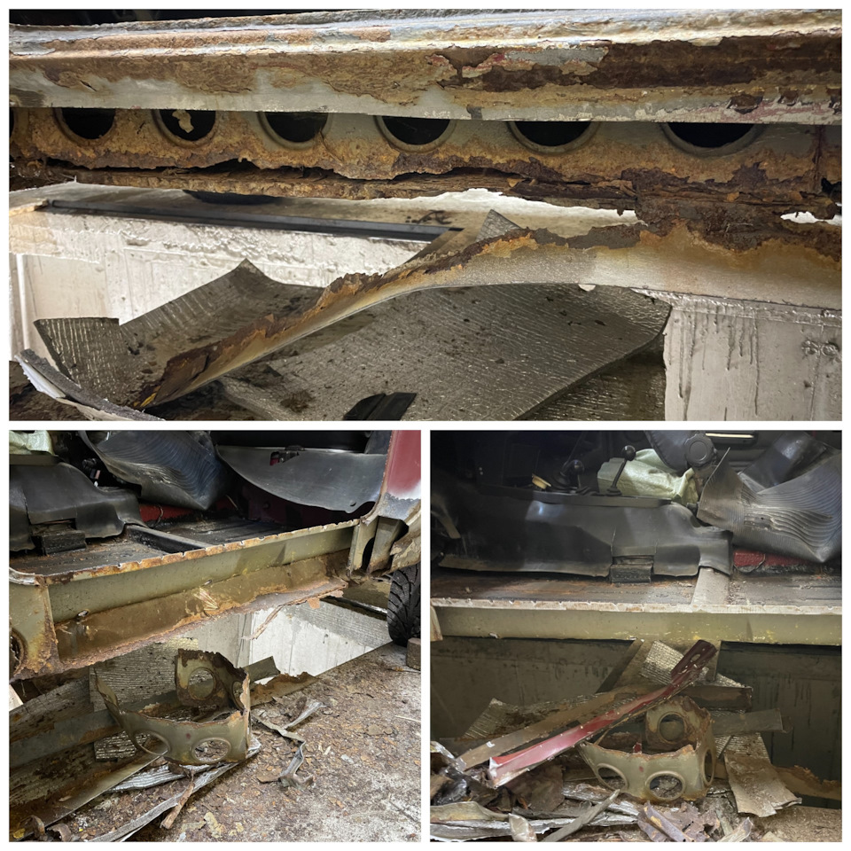 Кузовной ремонт Ваз 2121 (Общий вид, начало работ) — Lada 4x4 3D, 1,6 л ...