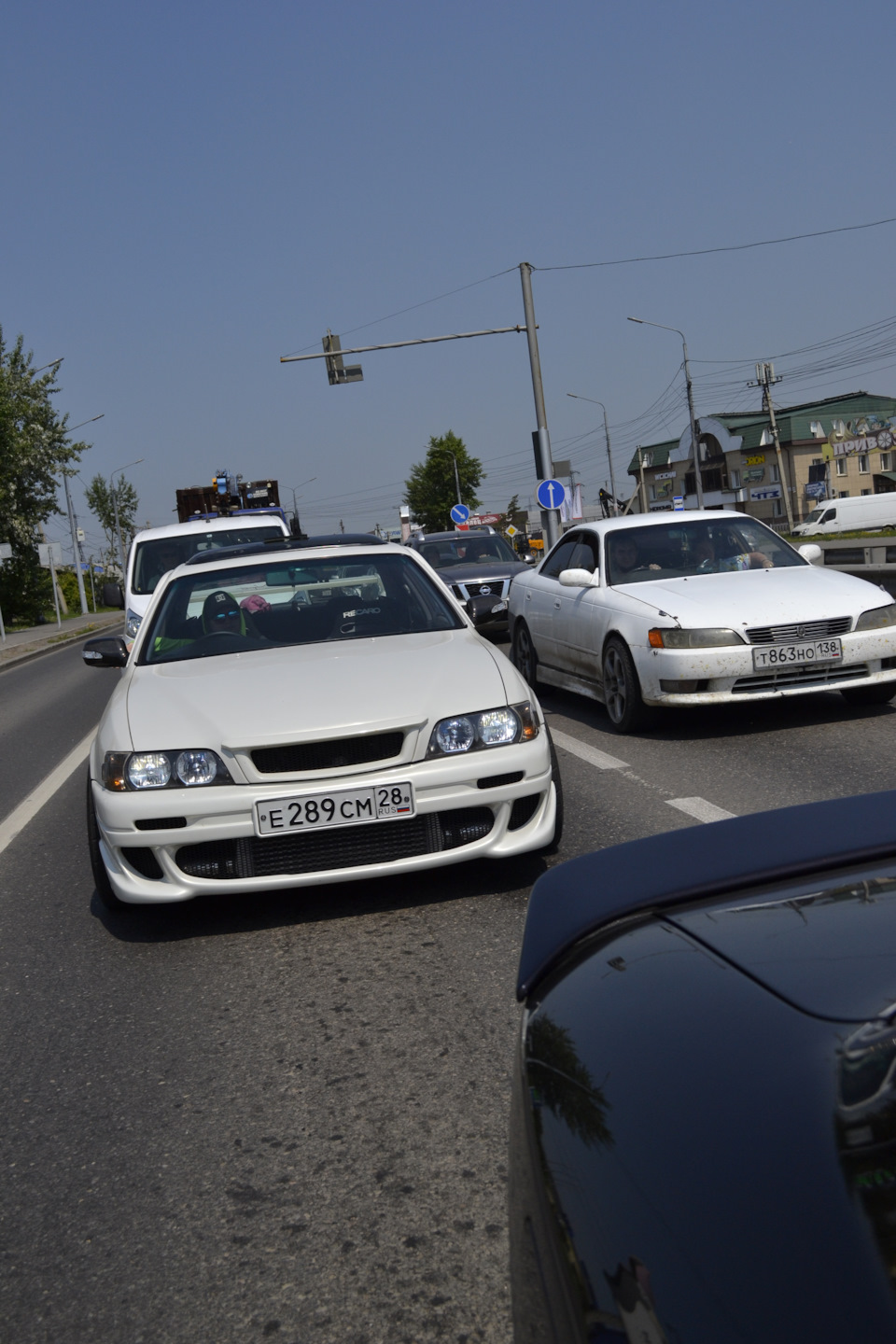 Фото в движении — Toyota Chaser (100), 2,5 л, 2000 года | покатушки | DRIVE2