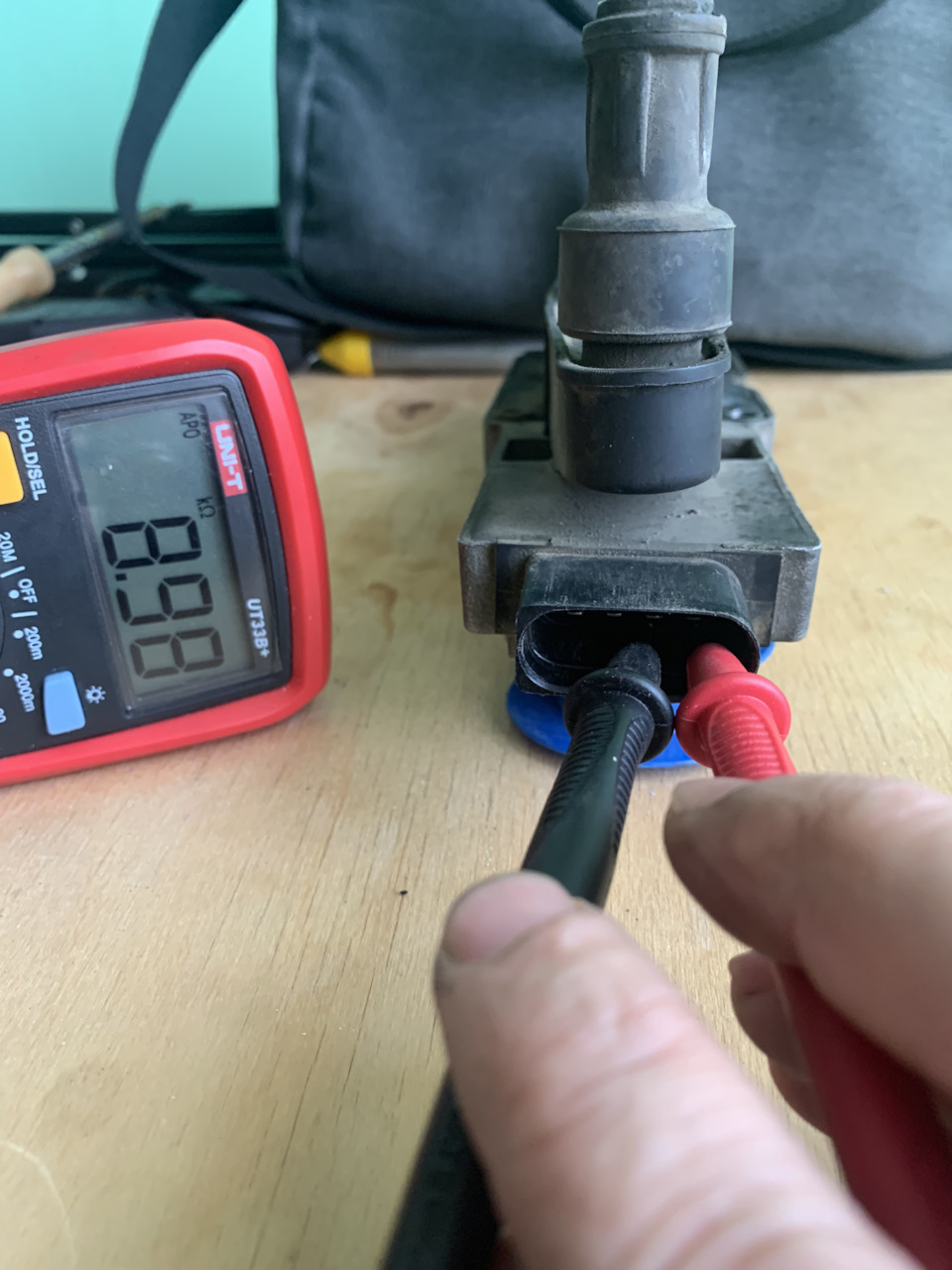 Прозвонка модуля зажигания, правильные ли показания ? — Skoda Fabia Mk1 ...