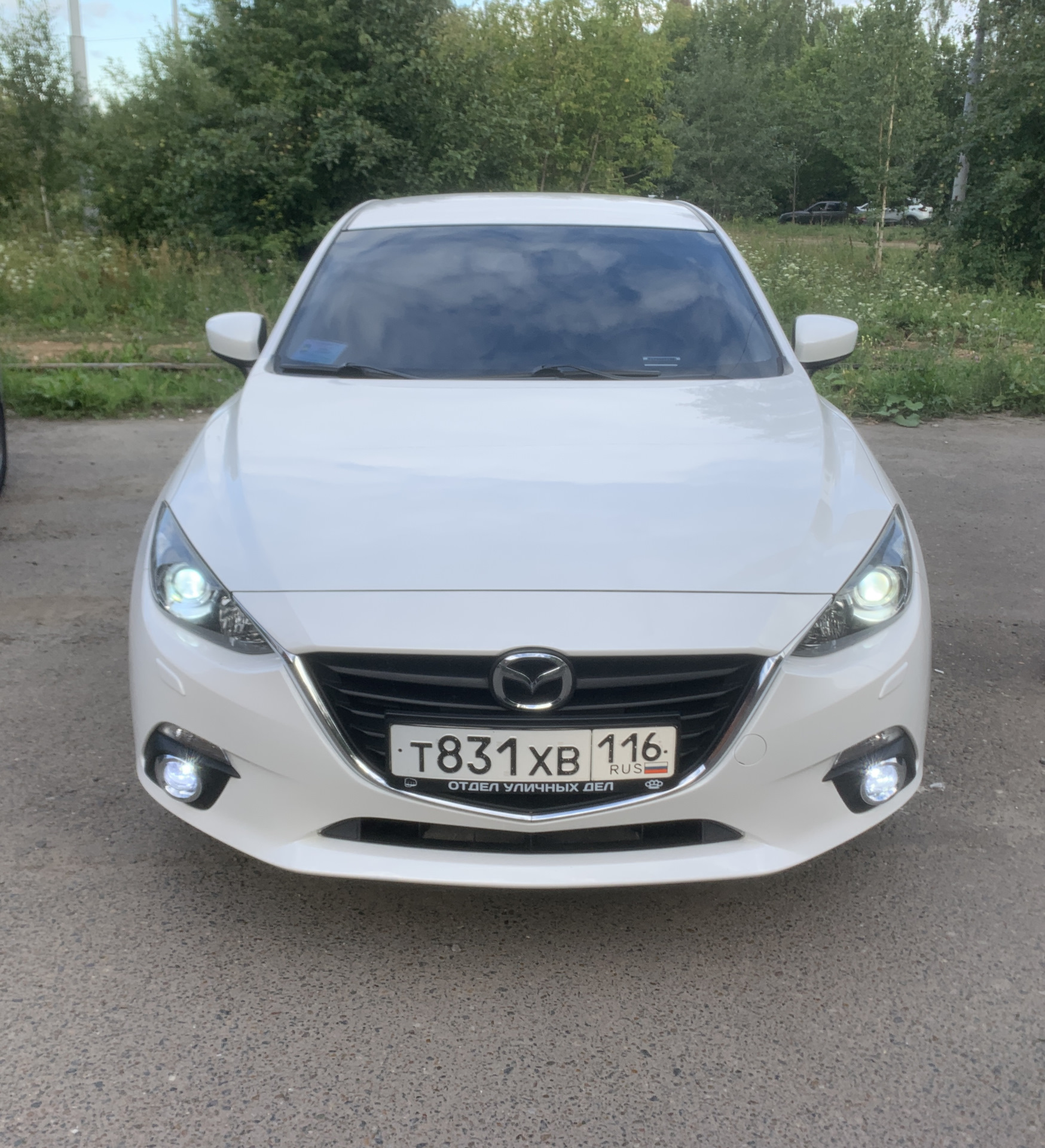 Туманки Mazda 3 bm — Mazda 3 (3G) BM, 1,6 л, 2015 года | аксессуары ...