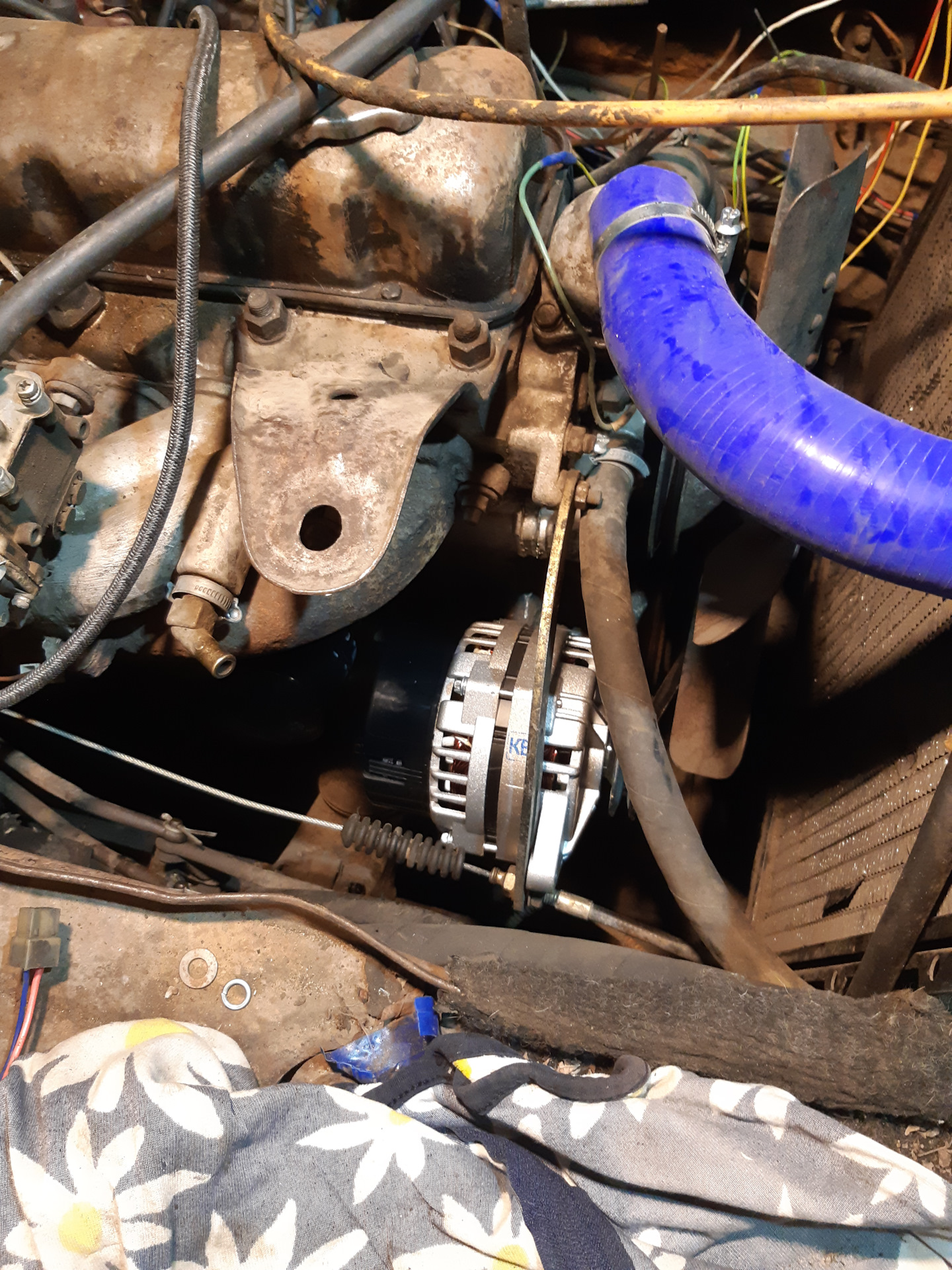 Замена генератора и проводки часть 2. Нужна помощь — УАЗ 3909, 2,5 л ...