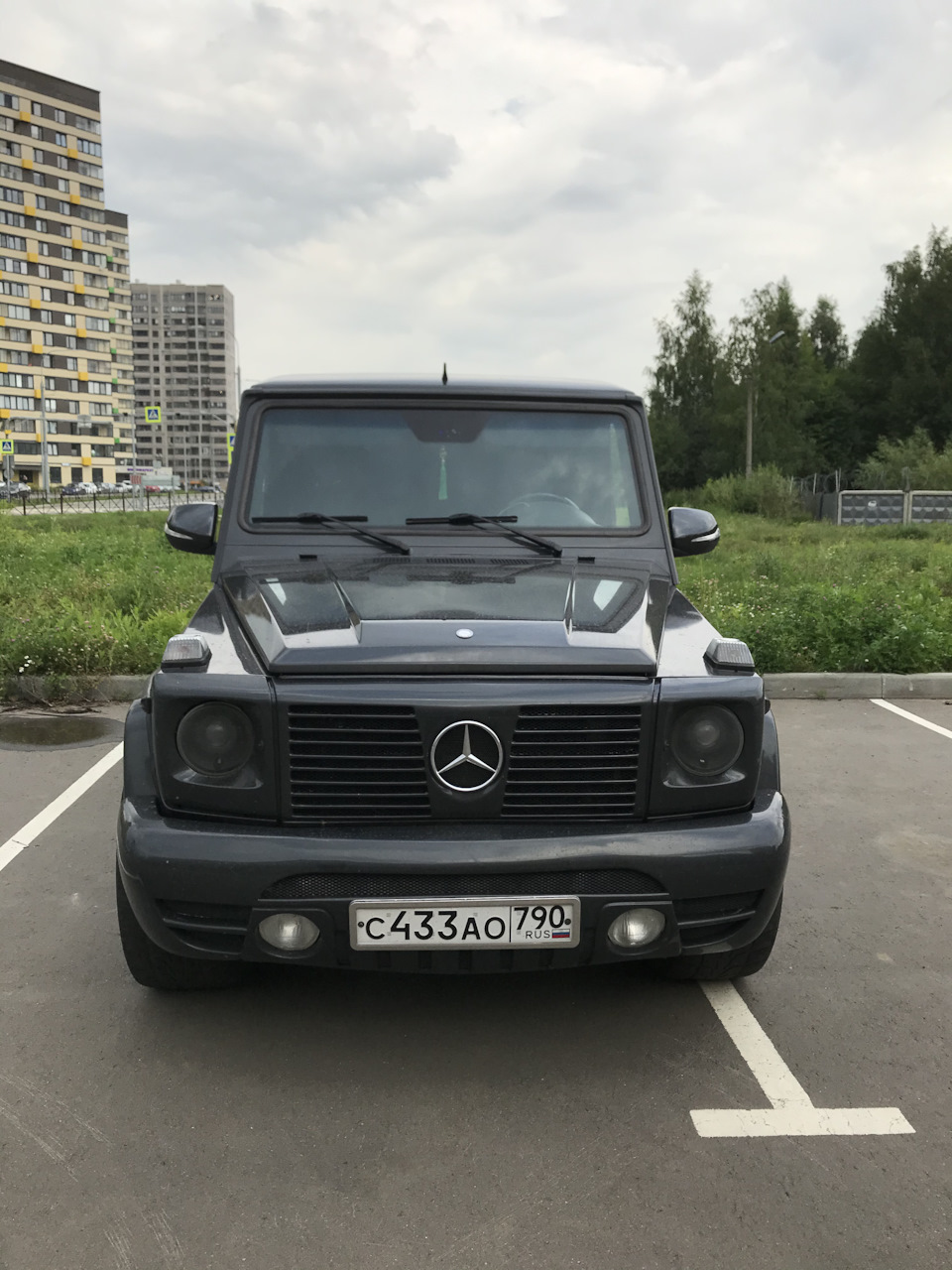 Установка зеркал в стиле w464 на w463 — Mercedes-Benz G-Class (W463), 5 л,  2003 года | тюнинг | DRIVE2