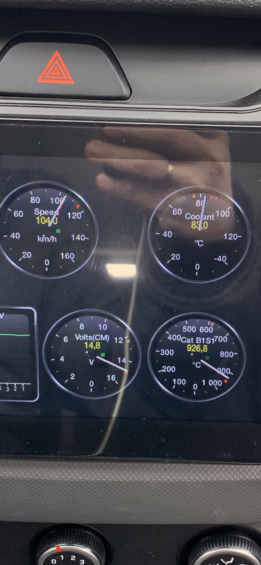 Температура катализатора — Hyundai Creta (1G), 1,6 л, 2020 года ...