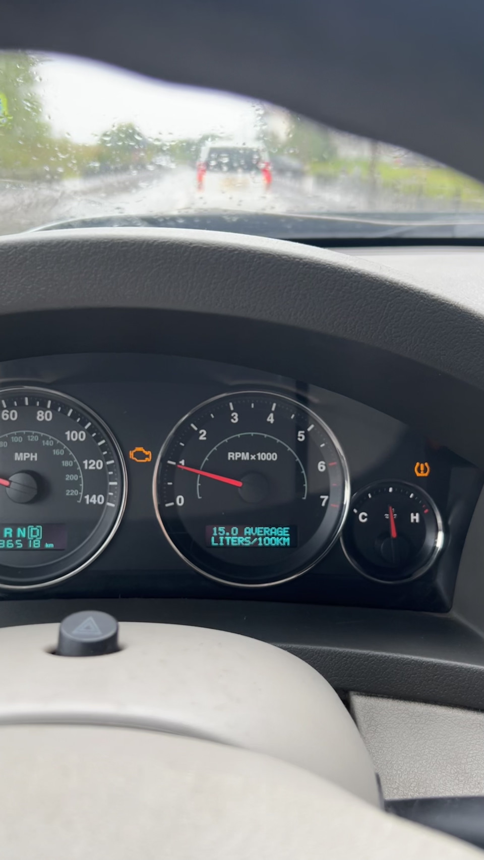 Про расход топлива — Jeep Grand Cherokee (WK), 4,7 л, 2005 года ...