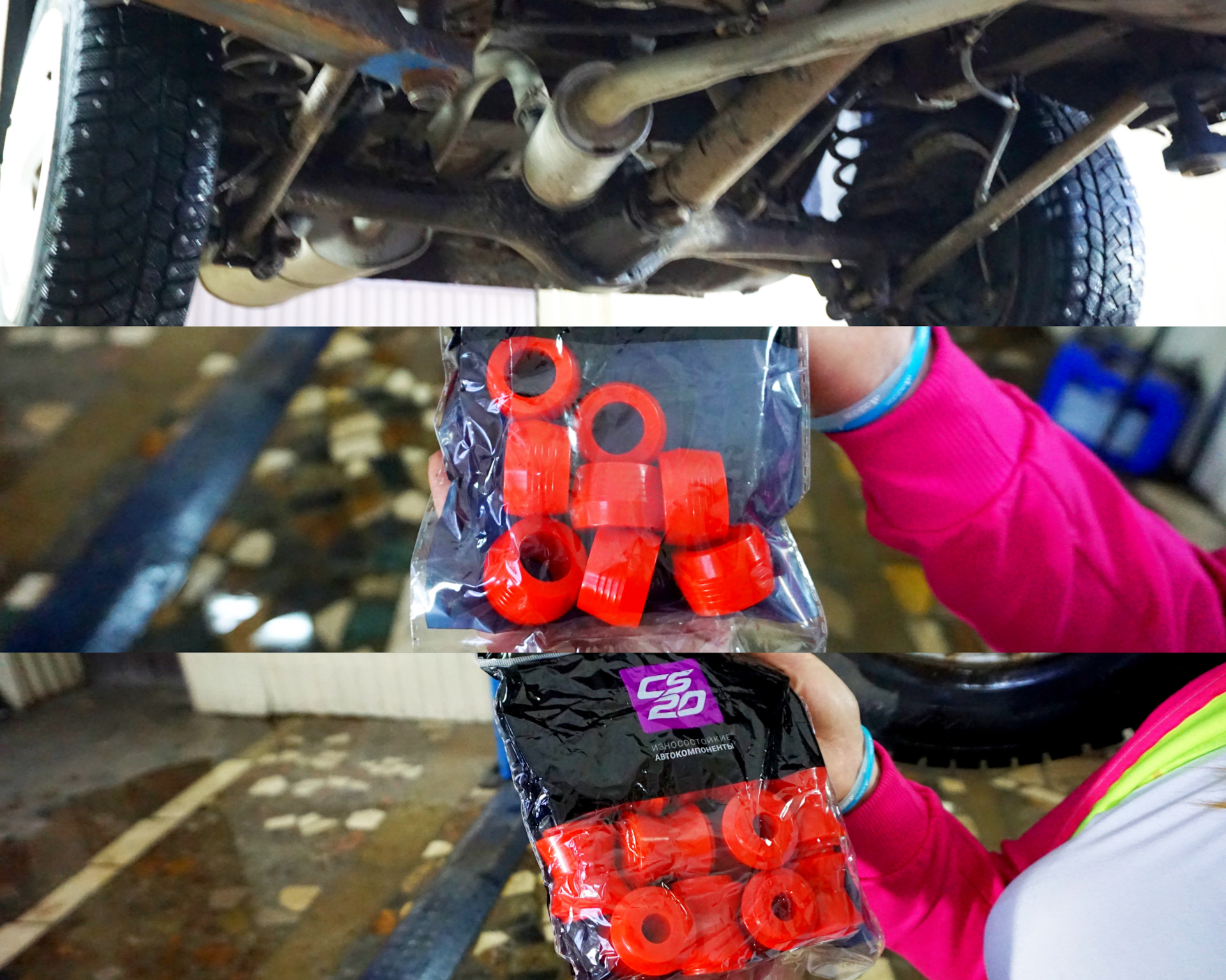 НИШТЯКИ#️⃣2️⃣. ПОЛНЫЙ набор для передней подвески от CS20 (34поз) На ...