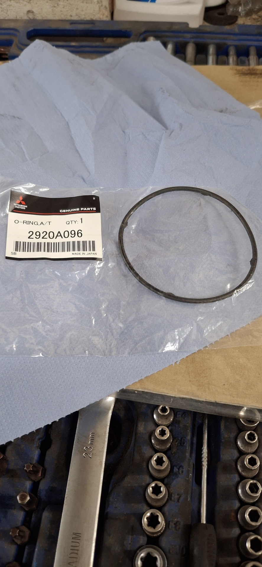 Фото в бортжурнале Nissan X-Trail II (t31). Запчасти на фото: ORING, 2920A096