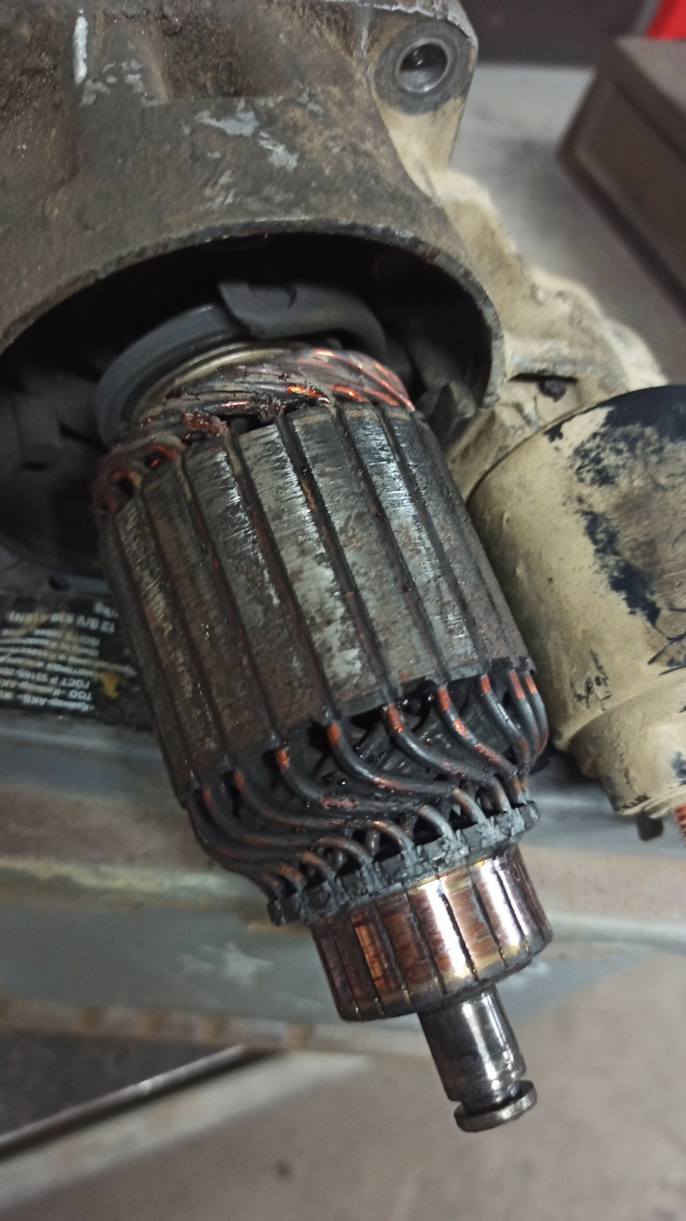 Вопрос по стартеру — Volkswagen Golf Mk2, 1,3 л, 1983 года | поломка ...