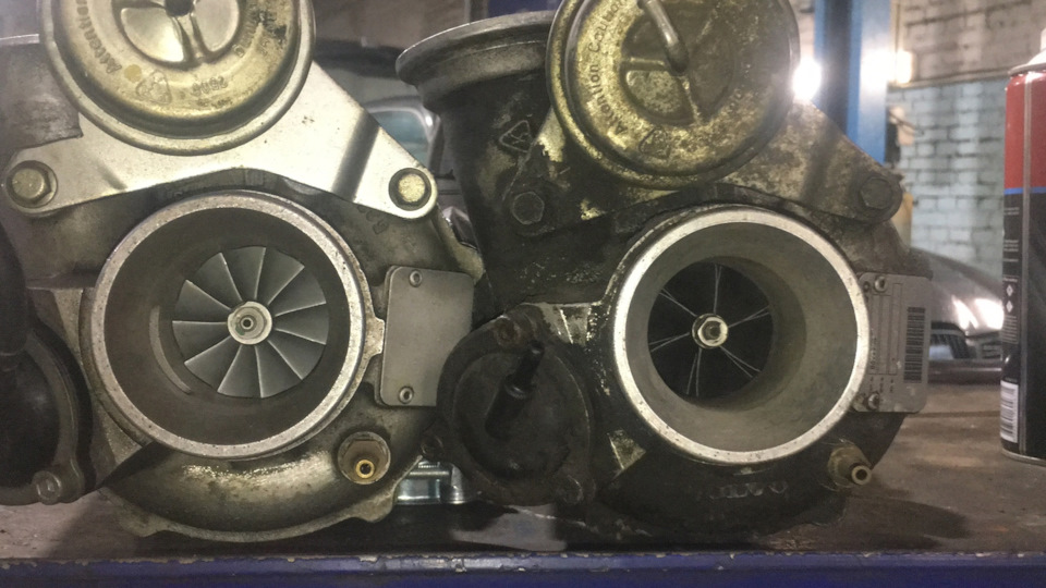 Установка гибридной турбины! — Volvo S60 R, 2,5 л, 2004 года | тюнинг ...