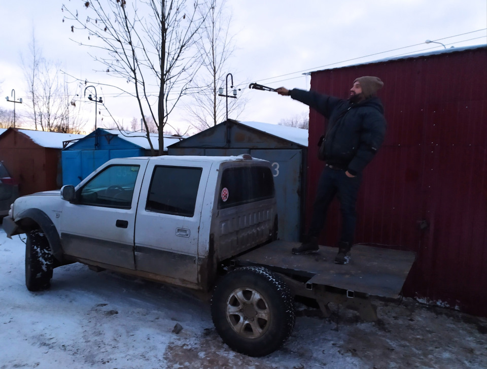 Полная переварка грузового отсека — Great Wall Sailor, 2,2 л, 2007 года ...