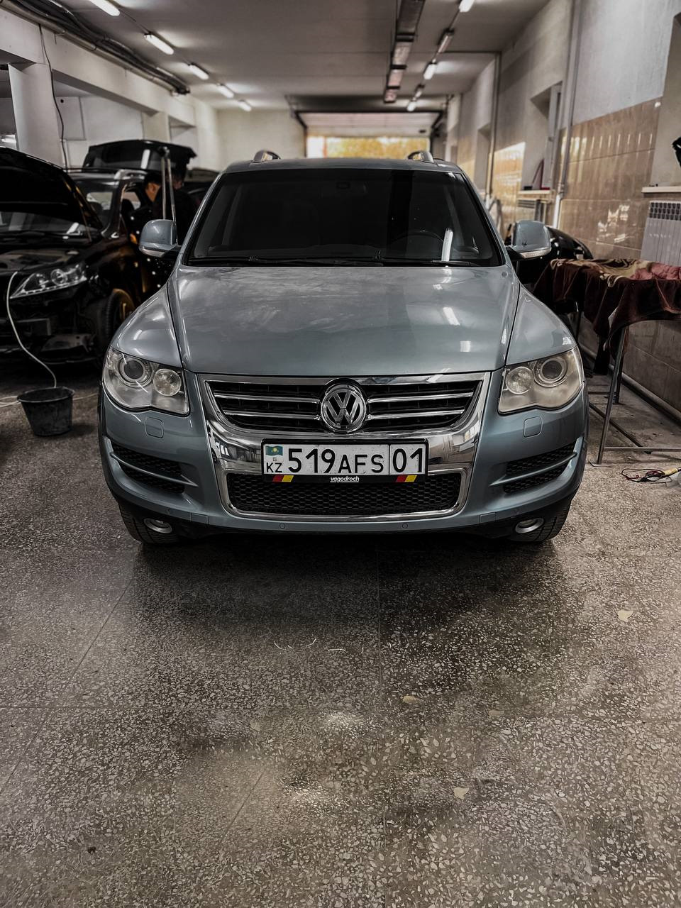 Машина готова! — Volkswagen Touareg (1G), 3 л, 2007 года | кузовной ремонт  | DRIVE2