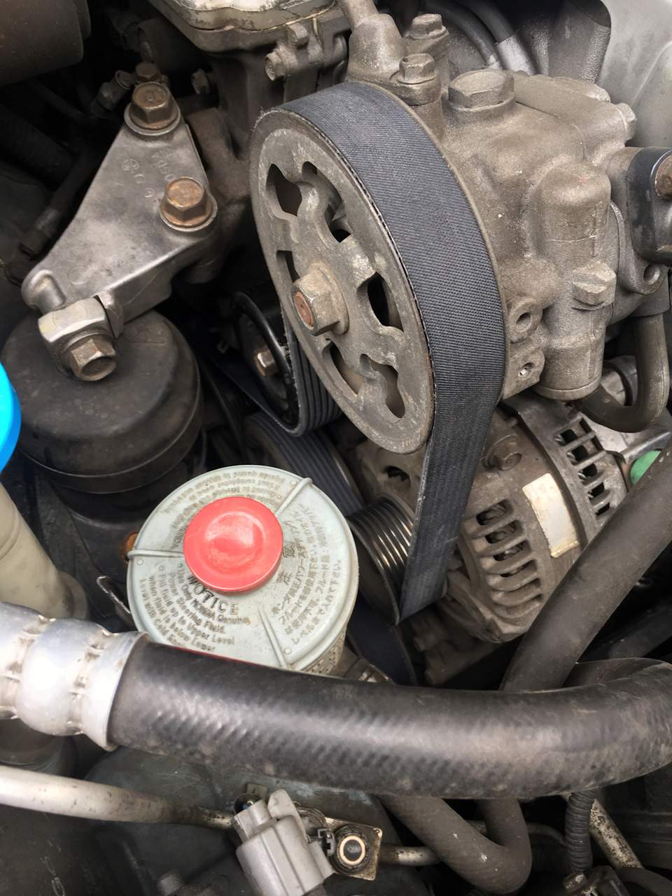 Замена приводного ремня - Honda CR-V (RE), 2 л, 2008 года плановое ТО DRIVE2