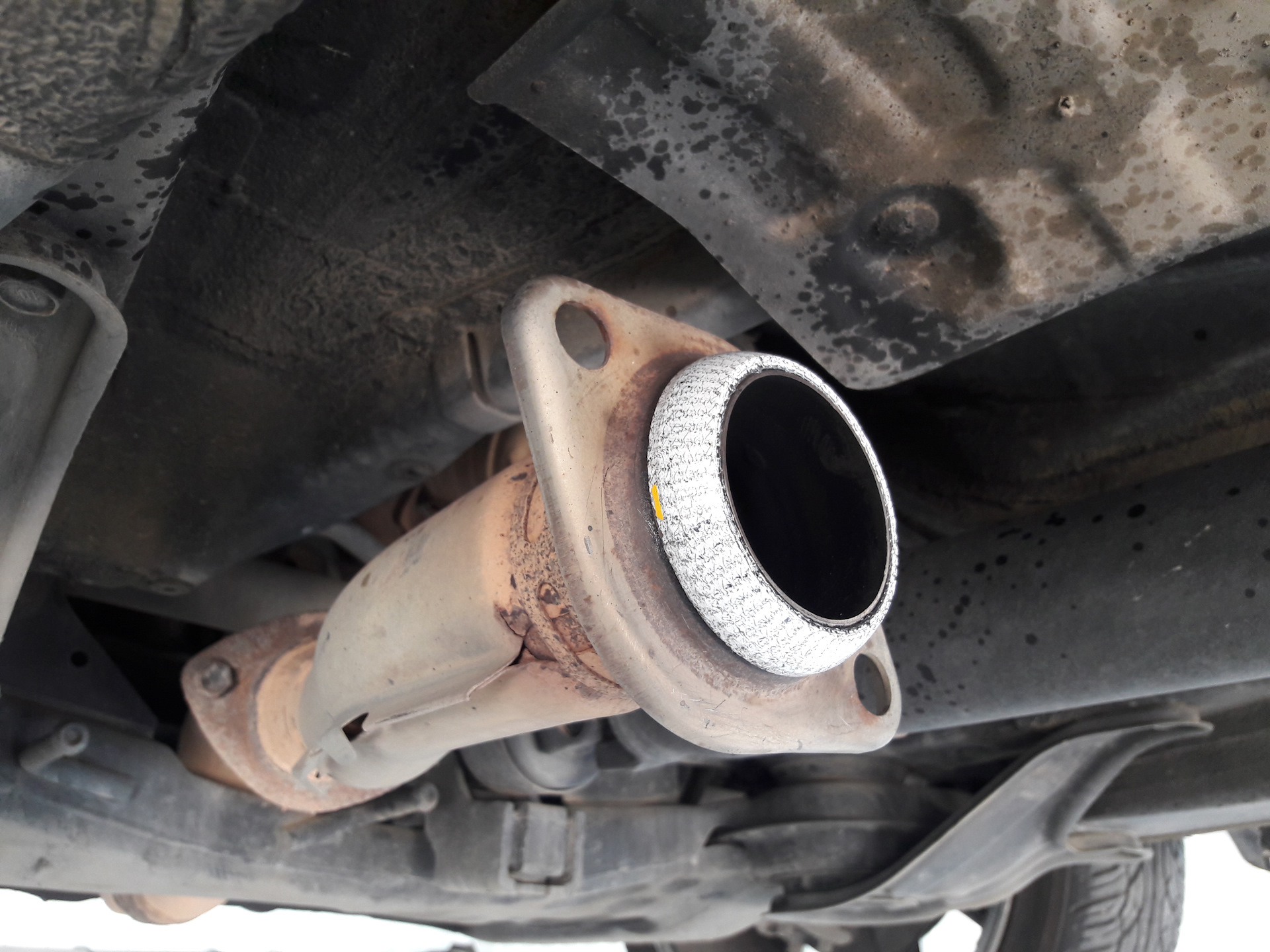 Выхлоп HKS! — Toyota Harrier (1G), 3 л., 1999 года | тюнинг | DRIVE2