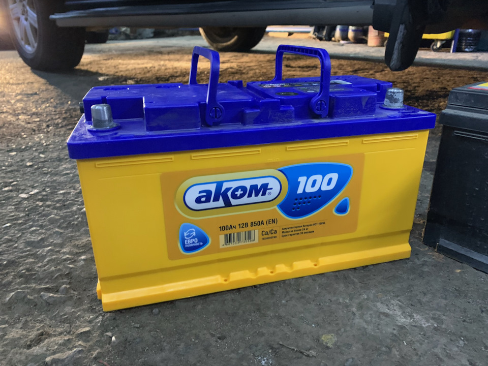 Замена АКБ в первые морозы — Land Rover Range Rover (3G), 4,4 л, 2007 ...