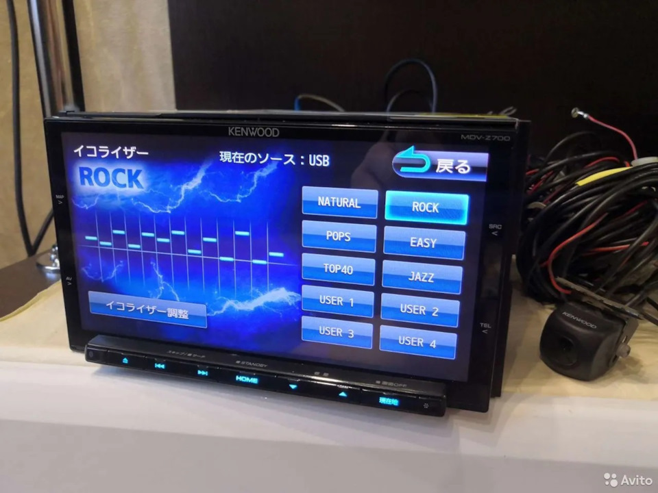 Kenwood　mdv-z700 Kenwood JDM RHD GPS Navigation BT DVD CD SD TV AM FM 7