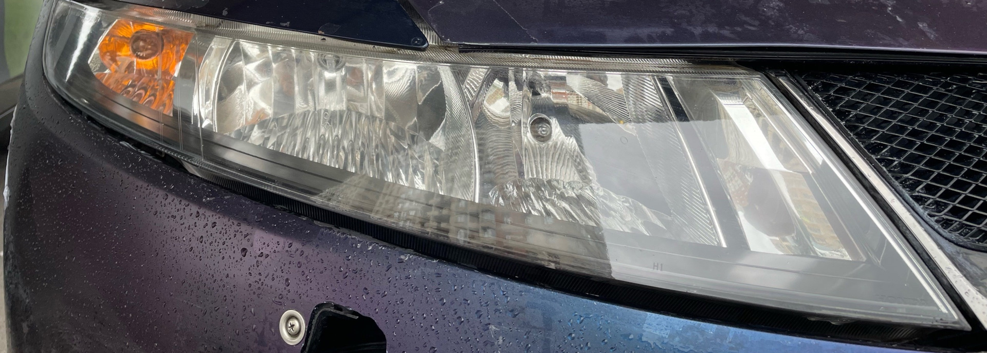 Полировка фар Honda Civic 5D — Honda Civic 5D (8G), 1,8 л, 2008 года ...