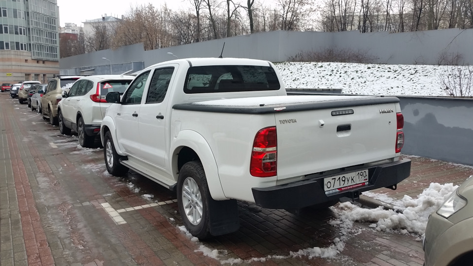 #02. Подготовка автомобиля. — Toyota Hilux (7G), 3 л, 2012 года ...