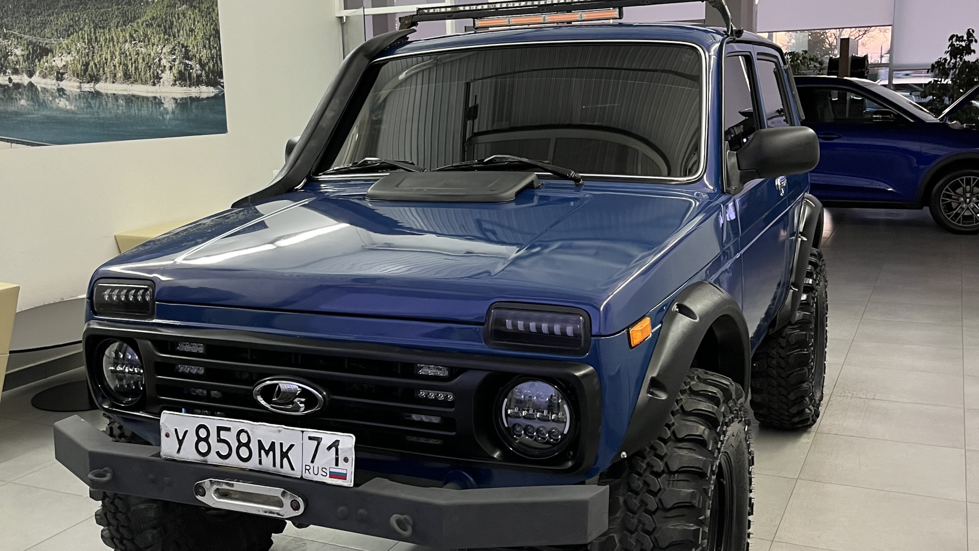 Lada 4x4 3D 1.7 бензиновый 2013 | НИВА на 33 колесах на DRIVE2