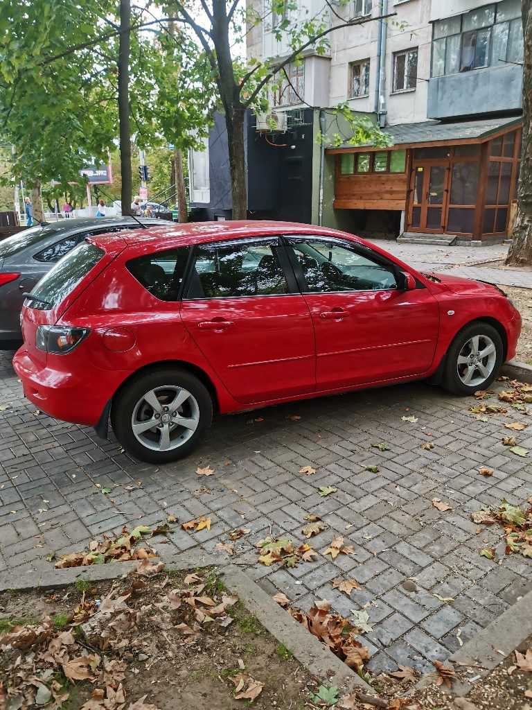 Фото машины после увеличения клиренса. — Mazda 3 (1G) BK, 1,6 л, 2007 года  | тюнинг | DRIVE2