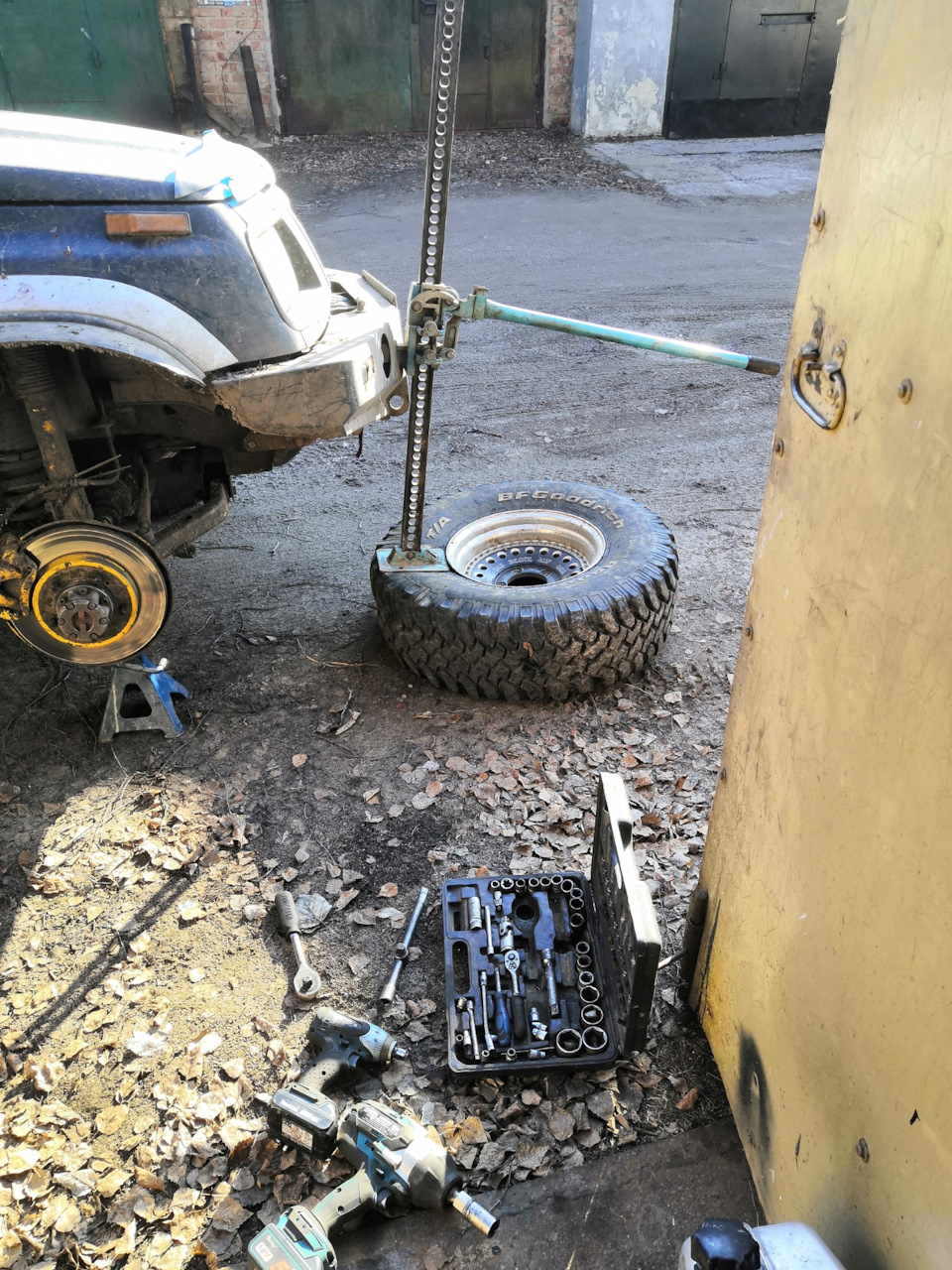 Дисбаланс колеса. — Suzuki Escudo (1G), 2 л, 1995 года | шины | DRIVE2