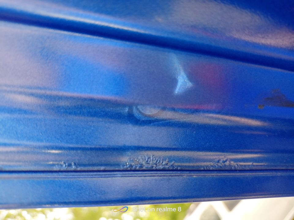 Ржавчина по краской — Lada Гранта Cross, 1,6 л, 2021 года | другое | DRIVE2