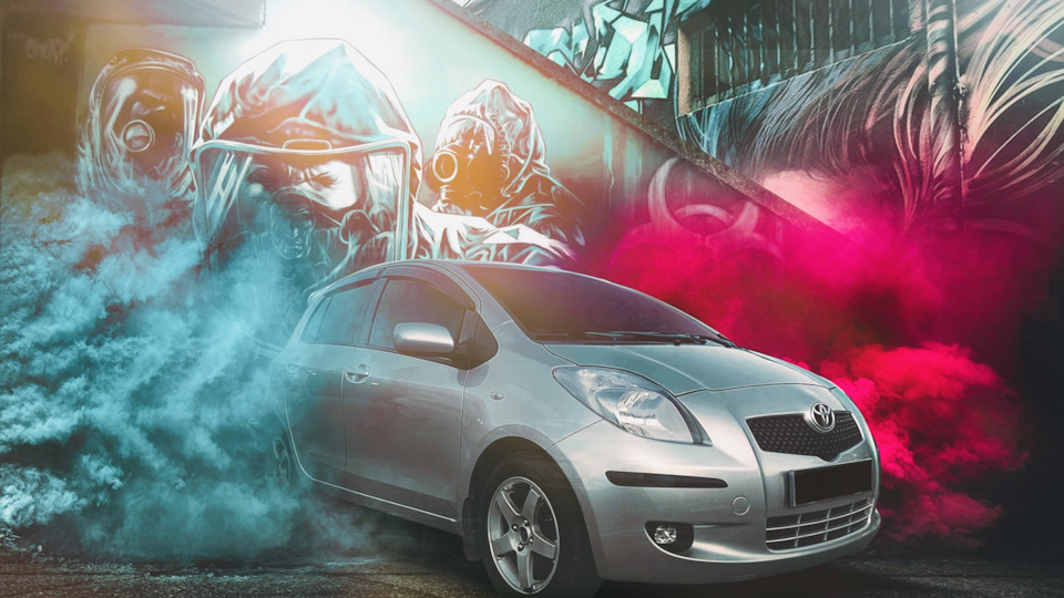 Toyota Yaris Крошка🤩