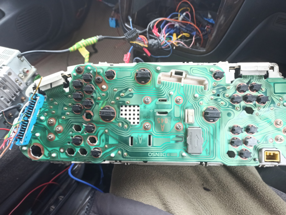 Подсветка климата — Honda Odyssey (1G), 2,2 л, 1996 года | своими ...