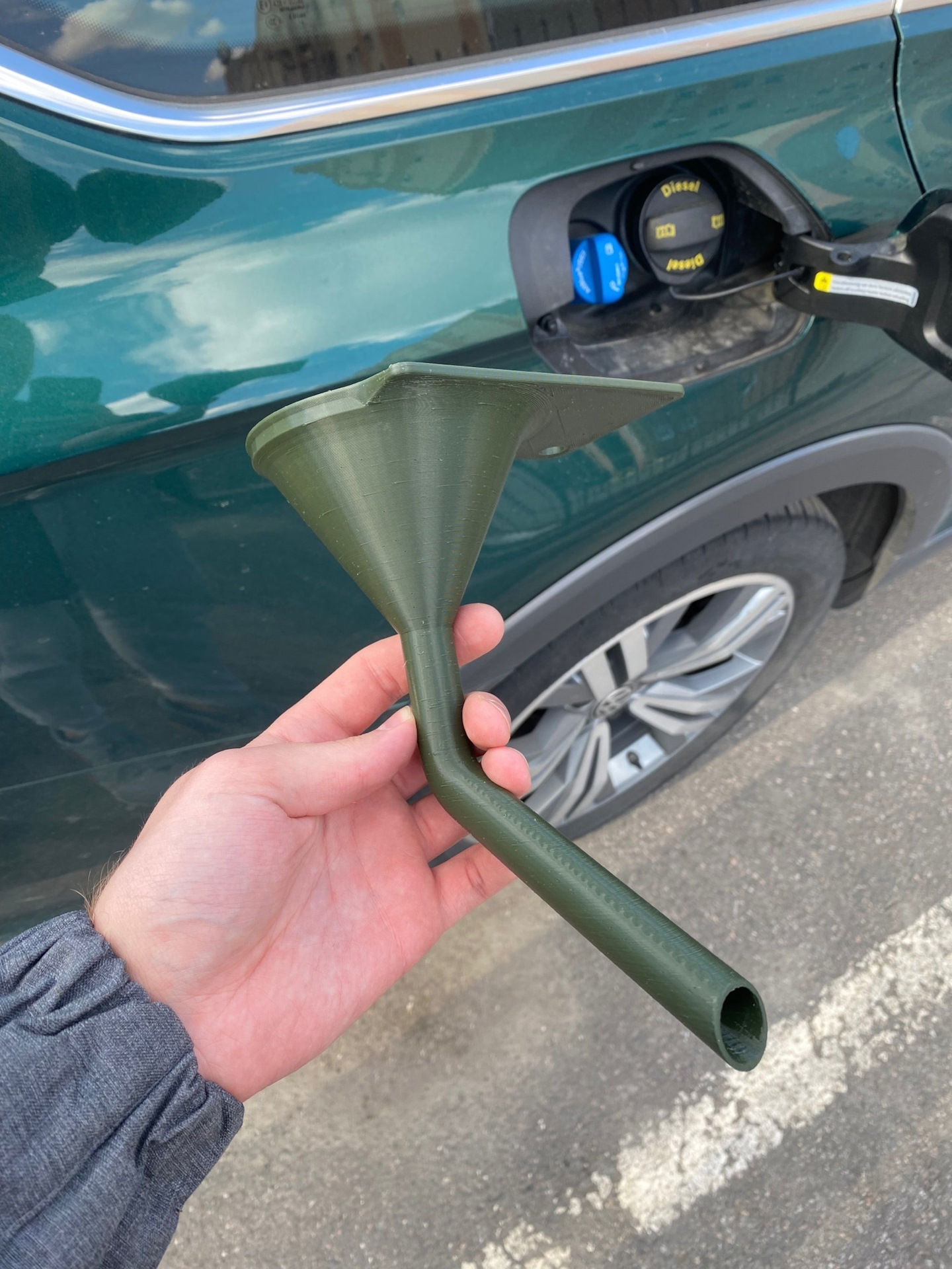 Воронка для AdBlue (Vag) TDI Евро 6 — Volkswagen Passat Alltrack (B8 ...