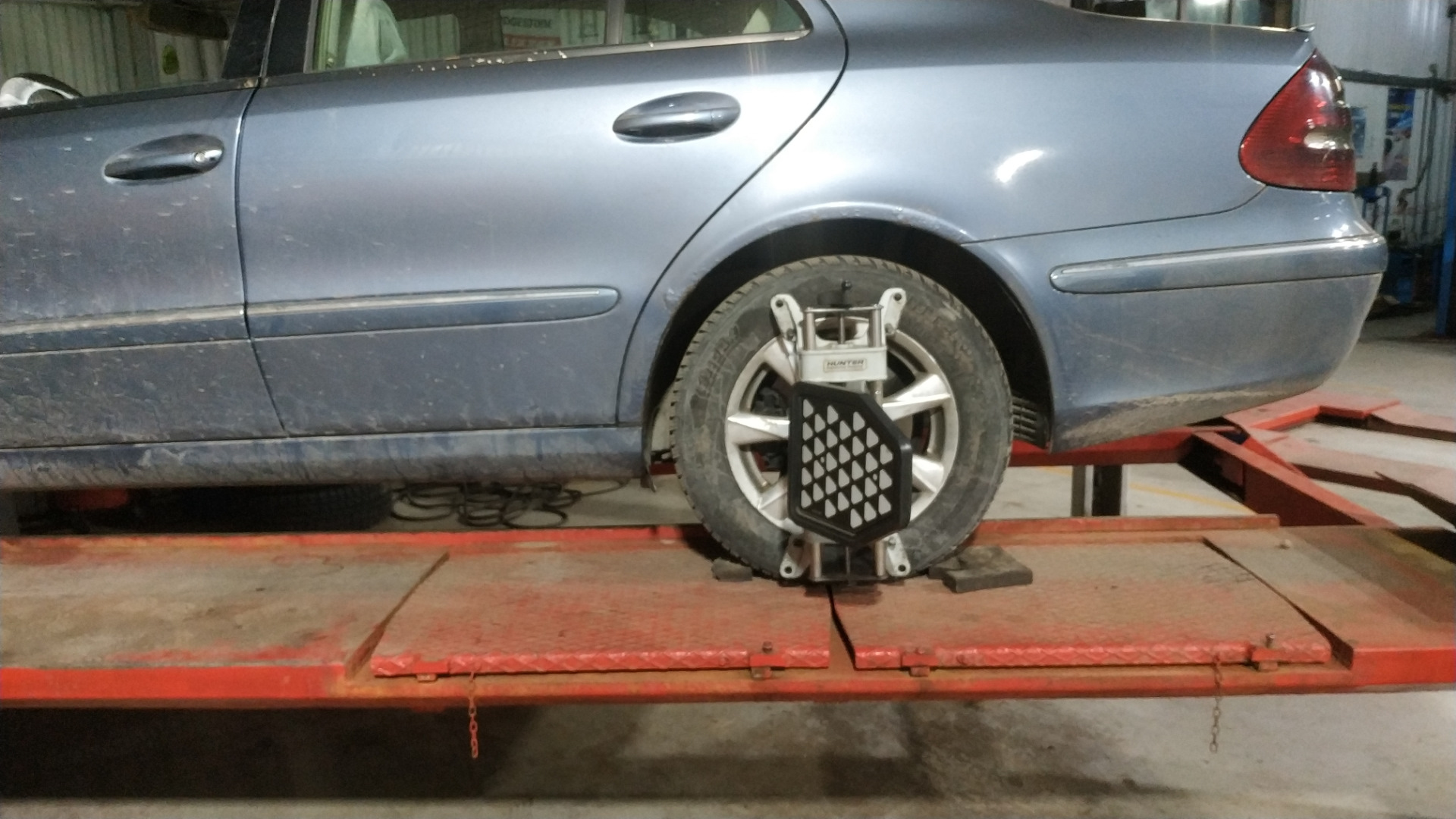 Подвеска и развал+ втулки кулисы. — Mercedes-Benz E-Class (W211), 2,2 л ...