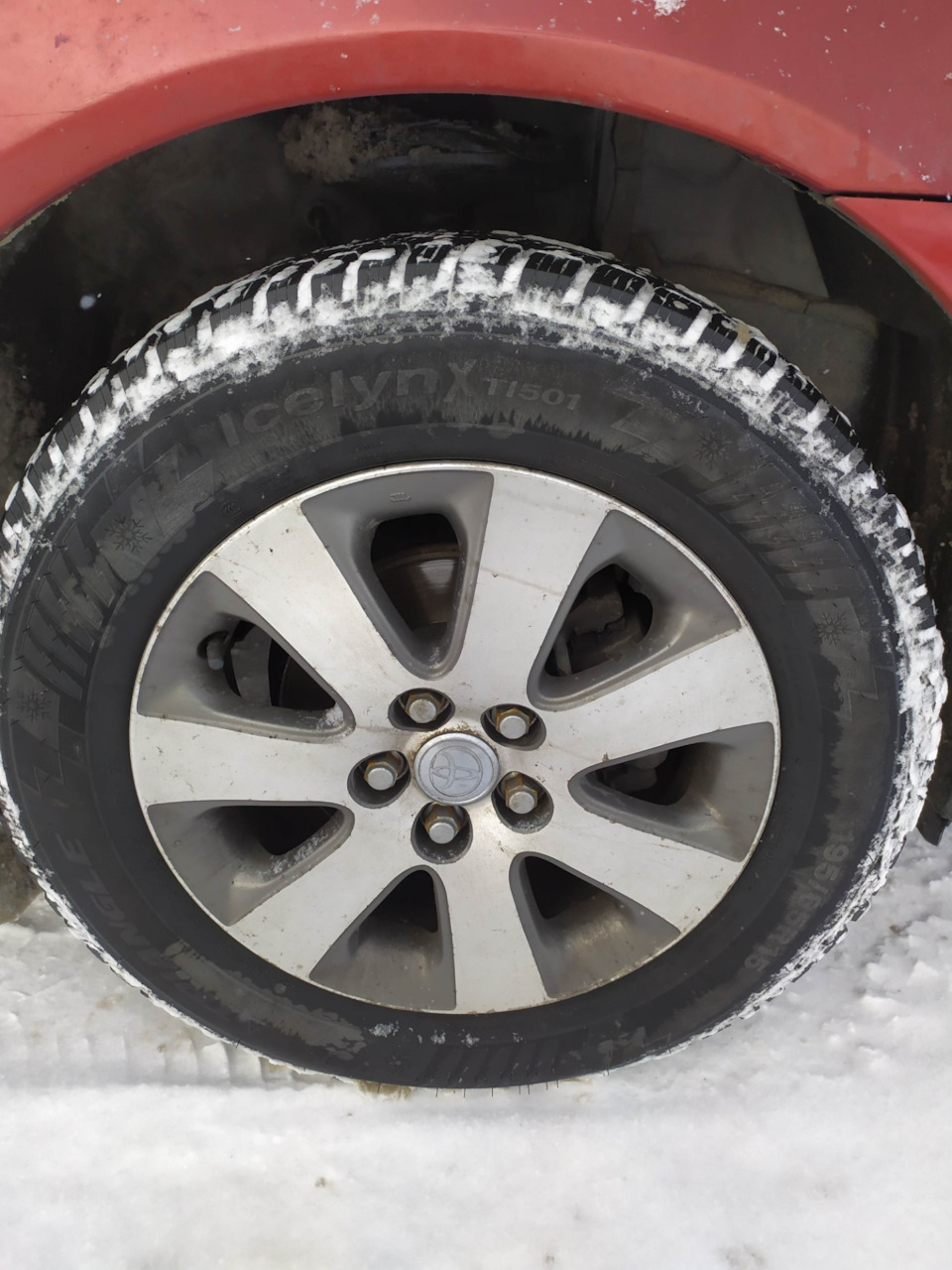 Зимняя резина Triangle TI501 IceLynX🌨 🌬🌪 — Toyota Allion (T240), 1,8 л ...