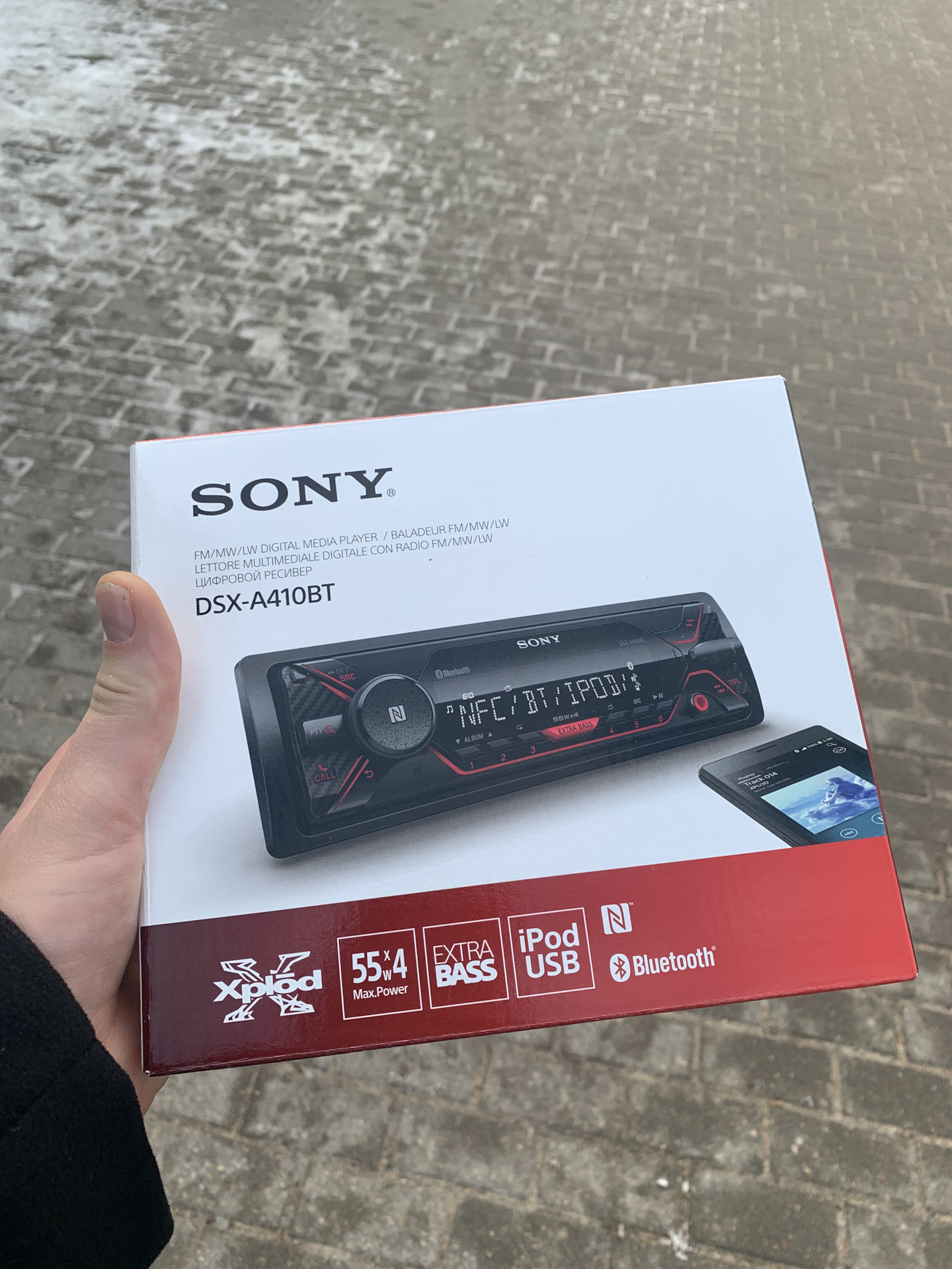 sony dsx a416bt обзор