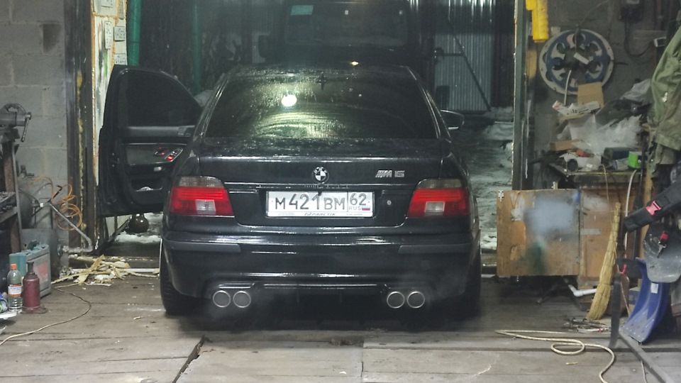 Электровентилятор вместо вискомуфты — BMW 5 series (E39), 2,5 л, 1997 ...