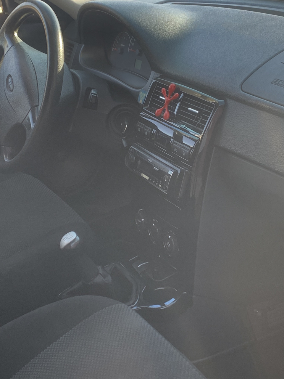 Установка подстаканник и бороды приора 2 — Lada Приора хэтчбек, 1,6 л ...