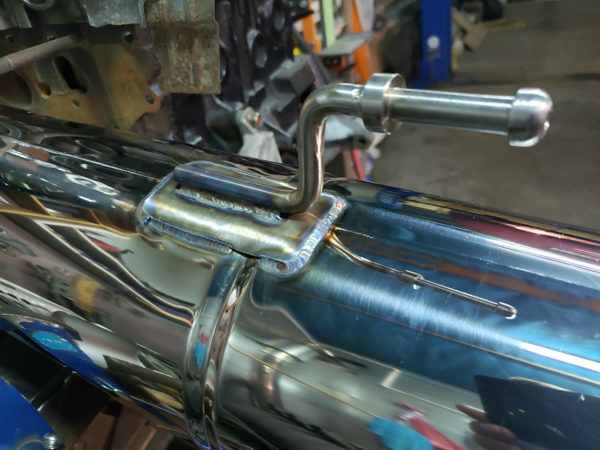 Выхлоп 63мм на компонентах Deikin Exhaust — Mitsubishi Colt Ralliart, 1 ...
