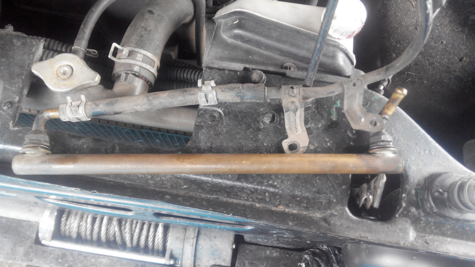 АКПП, ГУР, ДВС. Доработка охлаждения. — УАЗ 469, 6,8 л, 1978 года ...