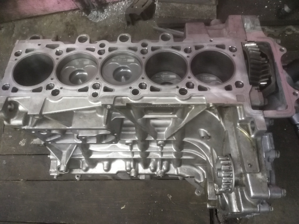 Ремонт блока 2.5 TDI Туарег. — Volkswagen Touareg (1G), 2,5 л, 2006 ...