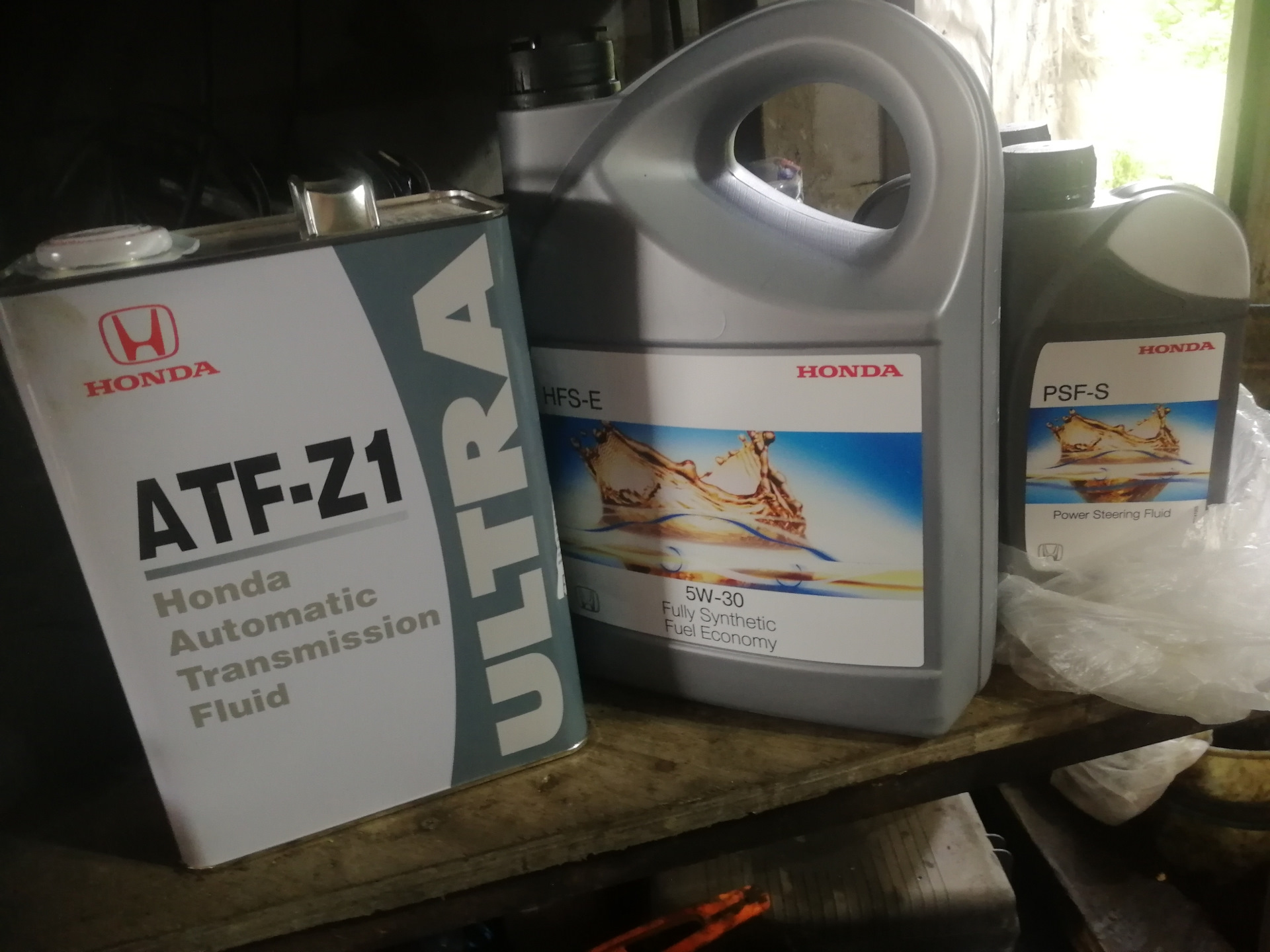 Honda stepwgn масло вариатор. Замена масла Stepwgn